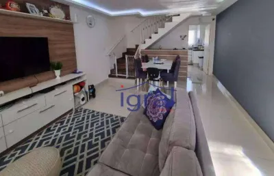 Sobrado à venda, 133 m² por r$ 700.000,00 - vila guarani - são paulo/sp