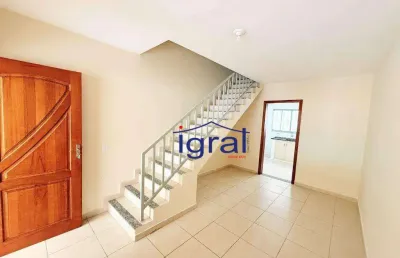 Sobrado com 2 dormitórios para alugar, 70 m² por r$ 2.804,33/mês - vila guarani - são paulo/sp