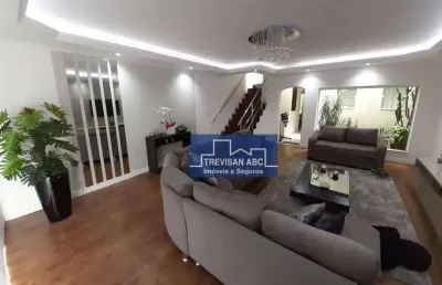 Sobrado com 4 dormitórios à venda, 250 m² - centro - são bernardo do campo/sp