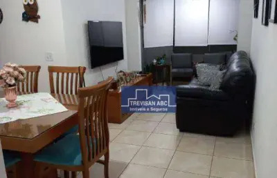 Apartamento com 3 dormitórios à venda, 72 m² - vila euclides - são bernardo do campo/sp