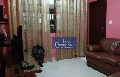 Sobrado com 3 dormitórios à venda, 132 m² - piraporinha - diadema/sp