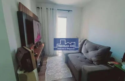 Apartamento com 2 dormitórios à venda, 55 m - planalto - são bernardo do campo/sp