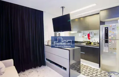Apartamento à venda no centro/são paulo; 01 dorm; 01 wc; 01 vaga descoberta; lazer completo; 48m²