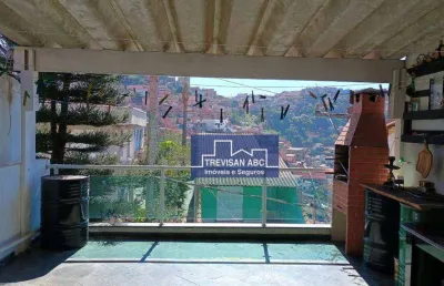 Sobrado com 3 dormitórios à venda, 250 m² por r$ 450.000,00 - jardim zaira - mauá/sp