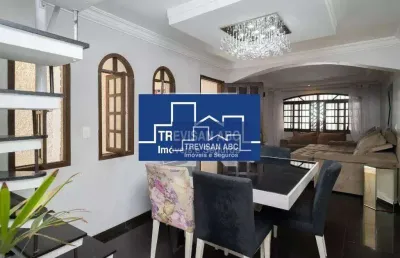 Sobrado com 3 dormitórios à venda, 250 m² - demarchi - são bernardo do campo/sp