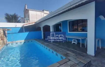 Casa com 3 dormitórios à venda, 370 m² - parque d'aville residencial - peruíbe/sp