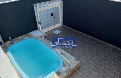 Sobrado com 4 dormitórios à venda, 180 m² - suarão - itanhaém/sp