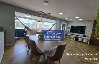 Apartamento com 3 dormitórios à venda, 130 m² - baeta neves - são bernardo do campo/sp