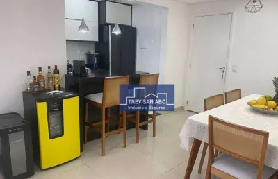 Apartamento com 2 dormitórios à venda, 56 m² - planalto - são bernardo do campo/sp