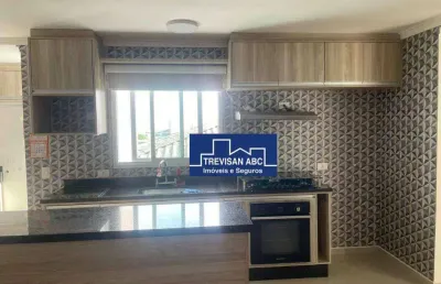 Cobertura com 2 dormitórios à venda, 90 m² - vila floresta - santo andré/sp