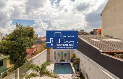 Sobrado com 3 dormitórios para alugar, 170 m² - assunção - são bernardo do campo/sp