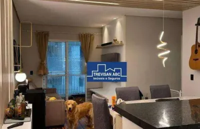 Apartamento com 3 dormitórios à venda, 74 m² - planalto - são bernardo do campo/sp