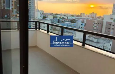 Apartamento com 3 dormitórios à venda, 92 m² - campestre - santo andré/sp
