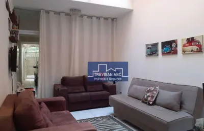Sobrado com 3 dormitórios à venda, 104 m² - vila marina - santo andré/sp
