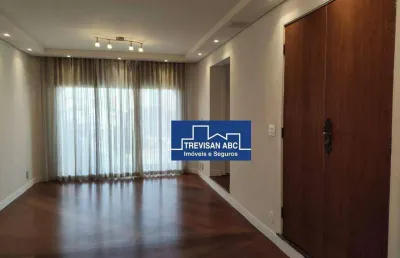 Apartamento com 3 dormitórios para alugar, 145 m² - vila valparaíso - santo andré/sp