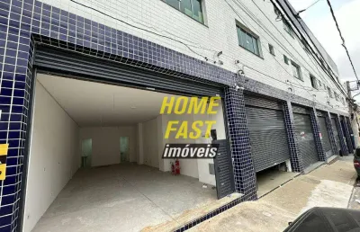 Salão para alugar, 50 m² por r$ 2.300,00/mês - vila sirena - guarulhos/sp