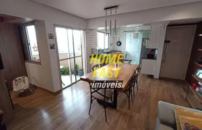 Apartamento com 2 dormitórios à venda, 90 m² por r$ 570.000,00 - vila augusta - guarulhos/sp