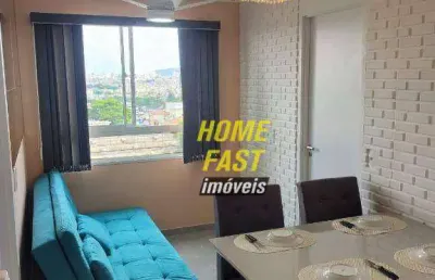 Apartamento com 2 dormitórios à venda, 37 m² por r$ 360.000,00 - vila das bandeiras - guarulhos/sp