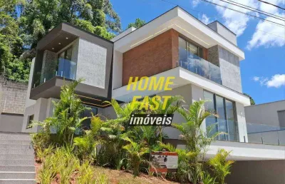 Casa com 4 dormitórios à venda, 295 m² por r$ 3.180.000,00 - residencial real park - arujá/sp