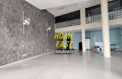 Salão para alugar, 220 m² por r$ 12.000 na vila flórida - guarulhos/sp