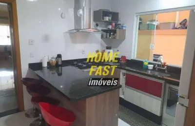 Sobrado com 3 dormitórios à venda, 130 m² por r$ 750.000,00 - jardim santa mena - guarulhos/sp