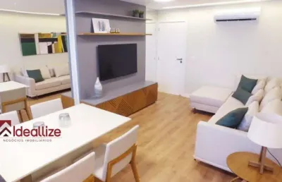 Apartamento com 2 quartos à venda na praia do morro, guarapari , 78 m2 por r$ 750.000