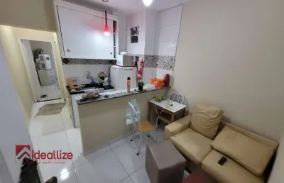 Apartamento com 1 quarto à venda no centro, guarapari , 34 m2 por r$ 245.000