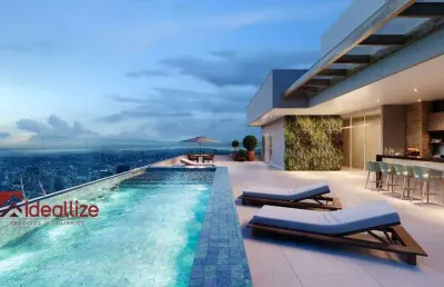 Apartamento com 3 quartos à venda na praia do morro, guarapari , 82 m2 por r$ 650.000.000