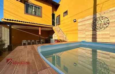 Casa com 4 quartos à venda no são judas tadeu, guarapari , 250 m2 por r$ 550.000