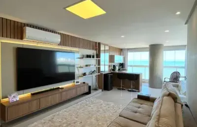 Apartamento com 4 quartos à venda na praia do morro, guarapari , 190 m2 por r$ 2.600.000