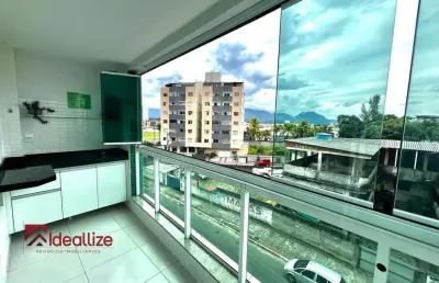 Apartamento com 2 quartos à venda na praia do morro, guarapari , 68 m2 por r$ 500.000