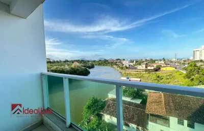 Apartamento com 1 quarto à venda no enseada azul, guarapari , 55 m2 por r$ 350.000