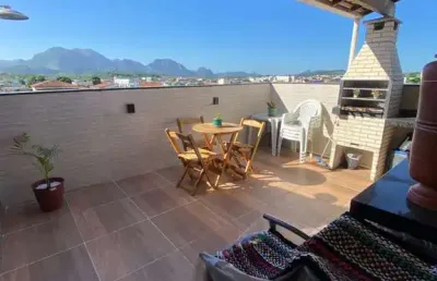 Apartamento com 3 quartos à venda na praia do morro, guarapari , 132 m2 por r$ 400.000