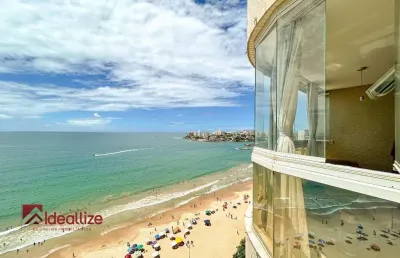 Apartamento com 3 quartos à venda na praia do morro, guarapari , 120 m2 por r$ 1.300.000