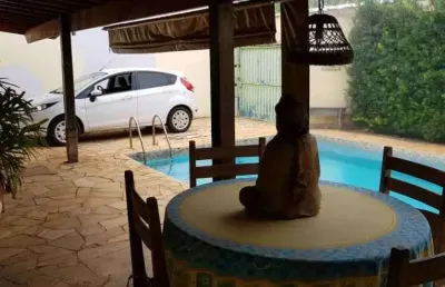 Casa no jardim terra branca - 3 suítes - área de lazer - venda ou permuta por terreno em condomínio