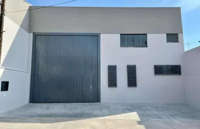 Barracão comercial - jd. terra branca para locação 560m² de área construída