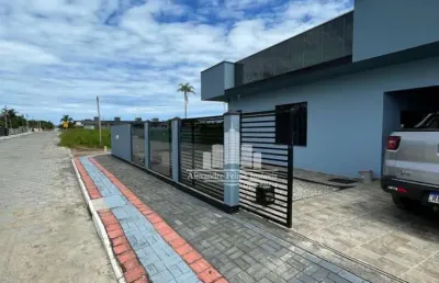 Casa com 3 quartos à venda na avenida claudiomiro vizoto, 779, praia do ervino, são francisco do sul, 66 m2 por r$ 450.000