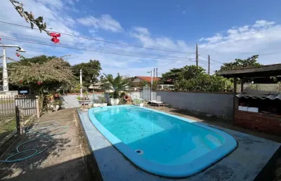 Casa com 5 quartos à venda na loteamento albatroz, praia do ervino, são francisco do sul por r$ 590.000