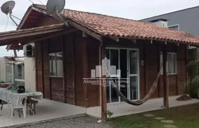 Casa com 2 quartos à venda na claudiomiro vizoto, 779, 779, praia do ervino, são francisco do sul por r$ 350.000