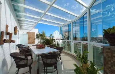 Cobertura com 3 dormitórios à venda, 228 m² por r$ 1.300.000,00 - praia do forte - cabo frio/rj