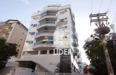 Cobertura com 4 dormitórios à venda, 185 m² por r$ 900.000,00 - praia do forte - cabo frio/rj