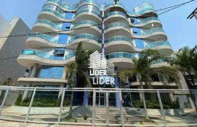 Cobertura com 5 dormitórios à venda, 280 m² por r$ 1.600.000,00 - praia do forte - cabo frio/rj