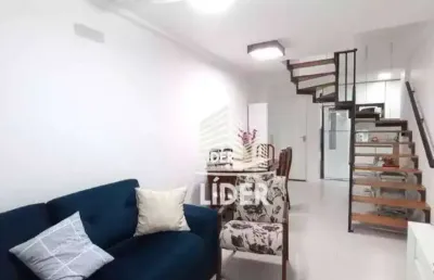 Cobertura com 3 dormitórios à venda, 99 m² por r$ 660.000,00 - palmeiras - cabo frio/rj