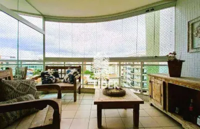 Cobertura com 4 dormitórios à venda, 225 m² por r$ 1.599.990,00 - dunas - cabo frio/rj