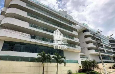 Apartamento com 4 dormitórios à venda, 239 m² por r$ 1.390.000,00 - dunas - cabo frio/rj