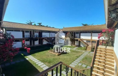 Apartamento com 1 dormitório para alugar, 48 m² por r$ 2.200,00/mês - portinho - cabo frio/rj