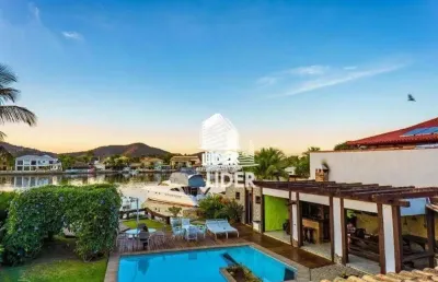 Casa com 9 dormitórios à venda, 500 m² por r$ 7.500.000,00 - passagem - cabo frio/rj