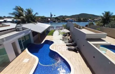 Casa à venda, 445 m² por r$ 4.400.000,00 - ogiva - cabo frio/rj