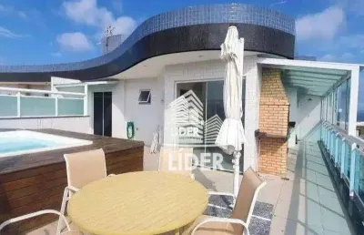 Cobertura à venda, 195 m² por r$ 1.500.000,00 - dunas - cabo frio/rj