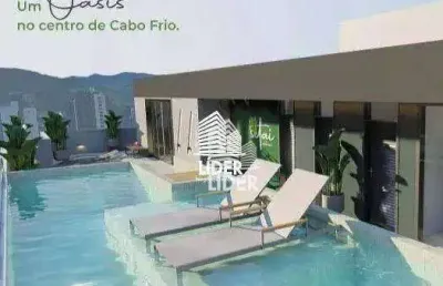 Apartamento com 1 dormitório à venda, 35 m² por r$ 528.462,46 - praia do forte - cabo frio/rj